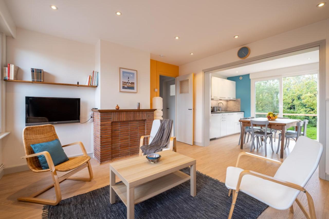 Appartement La Rafale - Acces Prive Plage - Jardin - Arrivee Autonome 格拉夫林 外观 照片